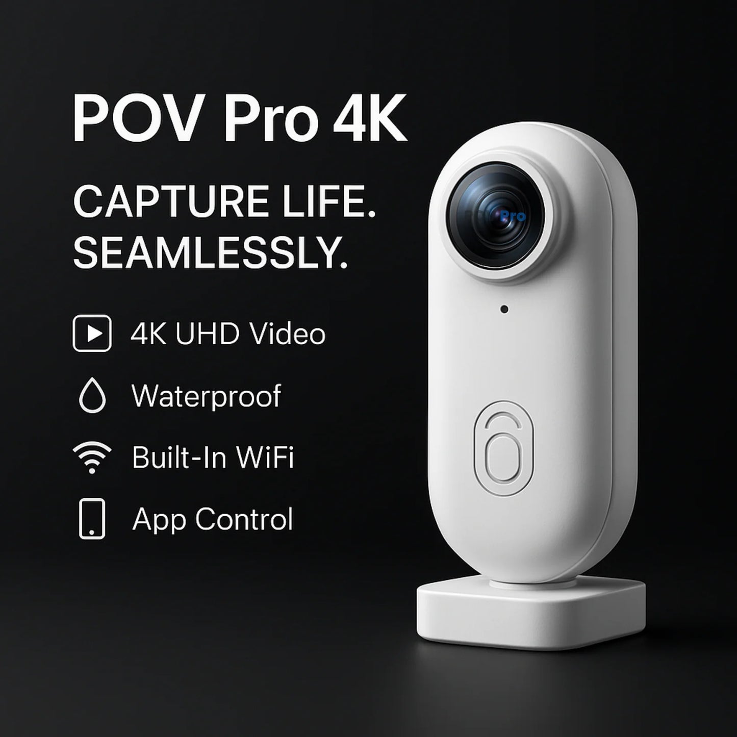 POV Pro Caméra 4K